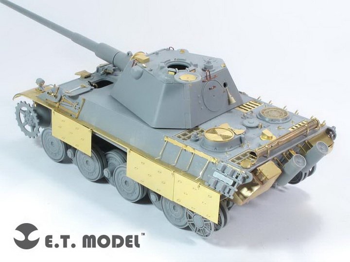 ET Model E35-117 WWII German Panther II (Pour DRAGON Smart Kit) (1/35) – image 3