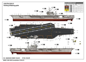 Trumpeter 05620 USS Constellation CV-64 1/350 – imagen 2