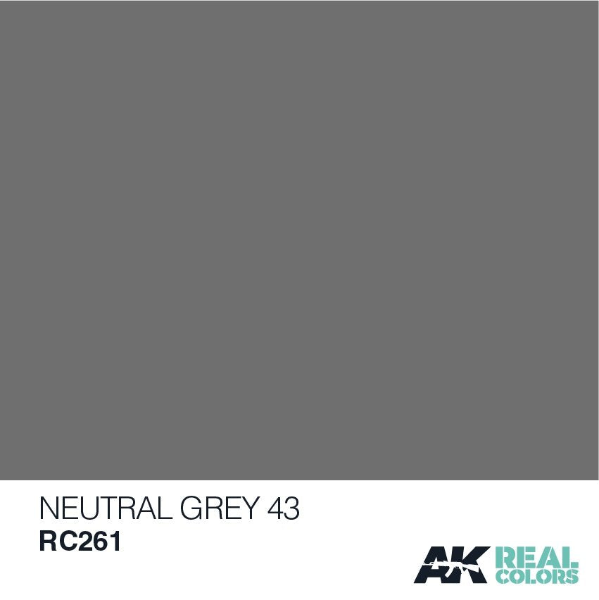 AK Interactive RC261 NEUTRAL GREY 43 10ML – Bild 2