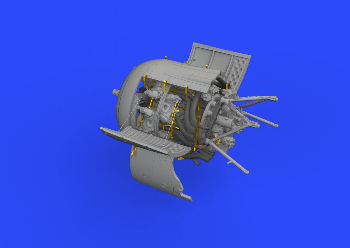 Eduard 648482 Fw 190A-8/ R2 engine EDUARD 1/48 – immagine 2