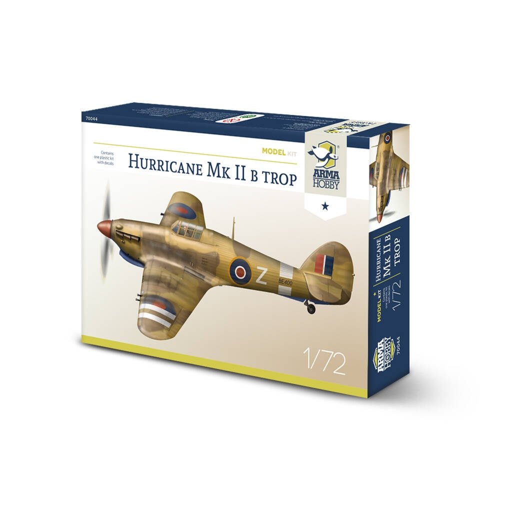 Arma Hobby 70044 Hurricane Mk II B Trop Model Kit 1/72 – Bild 2