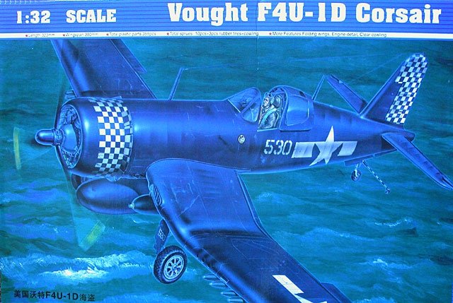 Trumpeter 02221 Vought F4U-1D Corsair 1/32