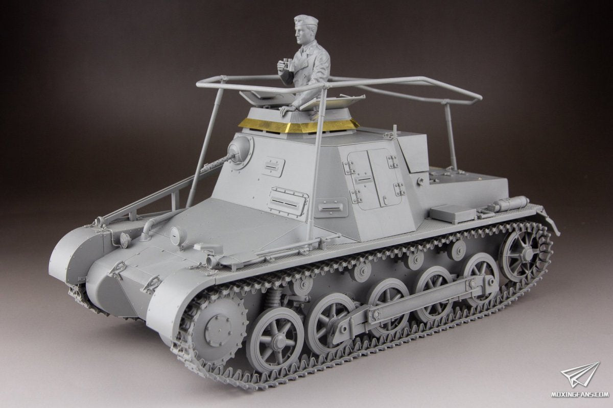 Takom 1017 Sd.Kfz.265 Kleiner Panzerbefehlswagen I 3 in 1 1/16 – imagen 6
