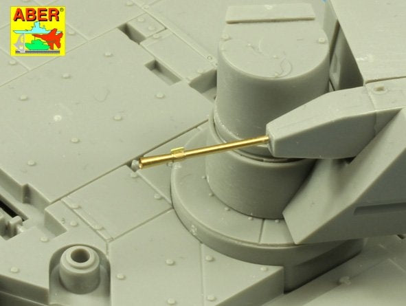 Aber 35L-187 Armament for Russian Main Battle Tank T-14 ARMATA barrel for 125 mm 2A82-1M cannon &amp;amp; barrel for 12,7 mm 1/35 – immagine 6