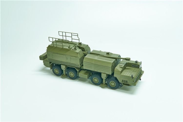 Modelcollect PP72001 Russian 130 mm coastal defense gun A-222 bereg pre-painted Kit 1/72 – imagen 6