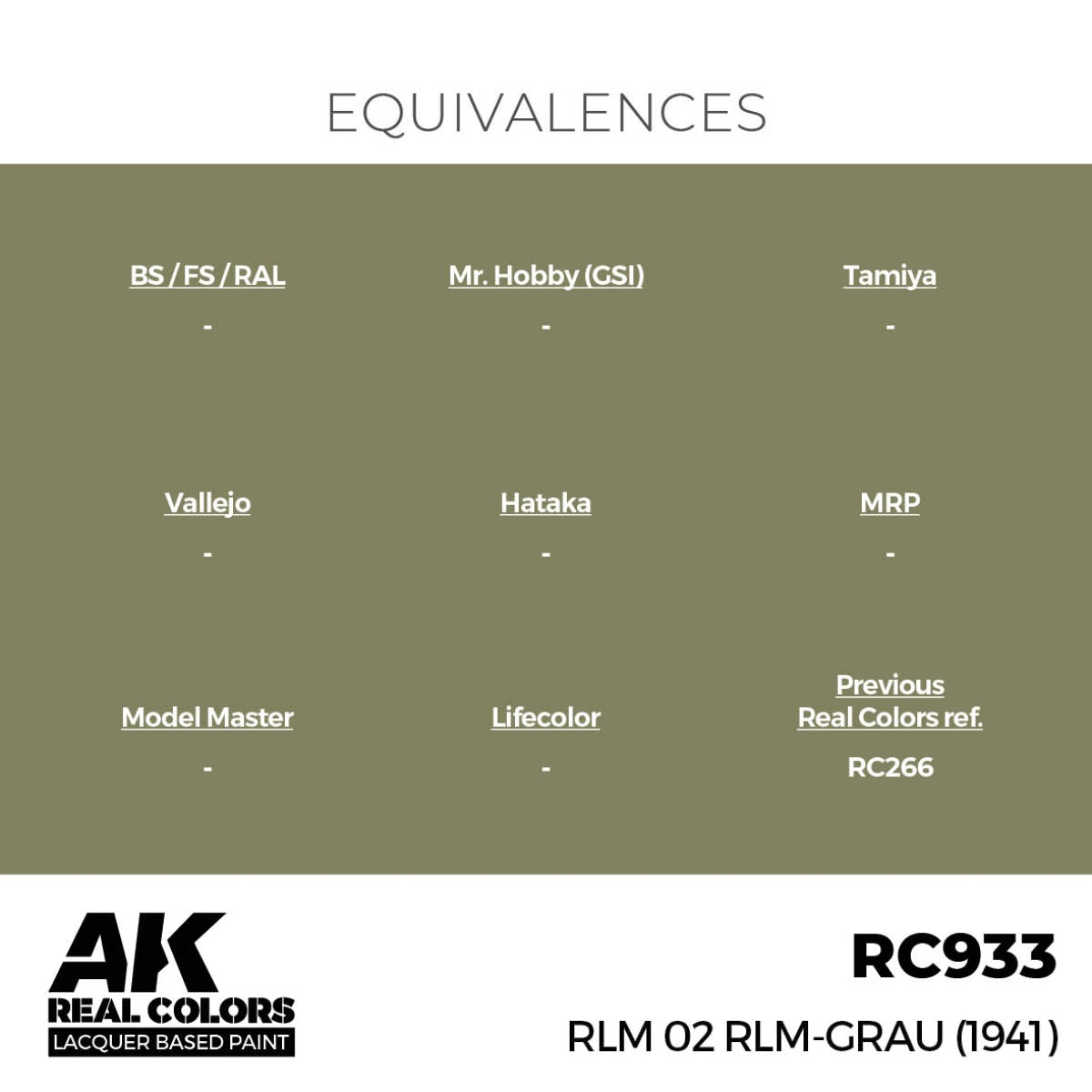 AK Interactive RC933 RLM 02 RLM-Grau (1941) 17 ml – immagine 3
