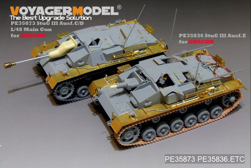 Voyager Model PE35873 WWII German StuG.III Ausf.C/D Basic for DRAGON 1/35 – Bild 7