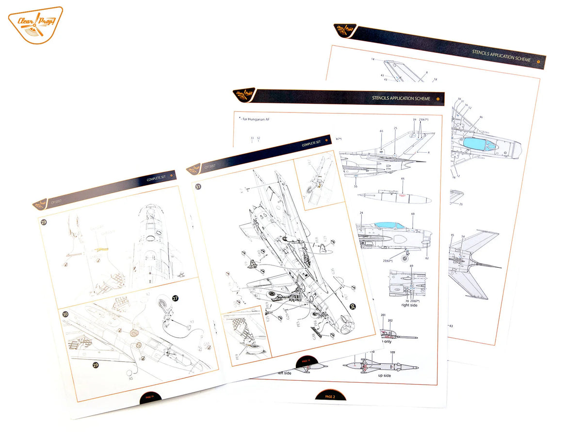 Clear Prop! CP72057 MiG-19 PM 1/72 – image 47