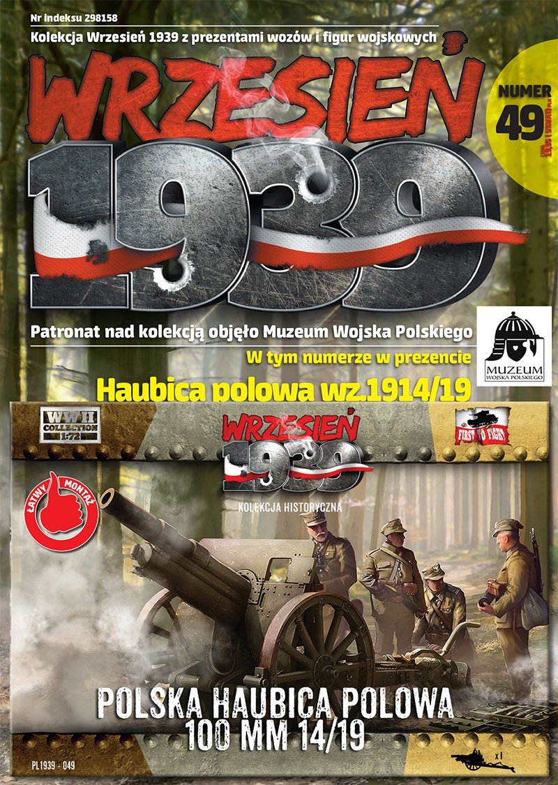 First to Fight PL049 Polska Haubica Polowa 100 wz. 14/19 1/72