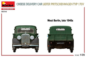 MiniArt 38046 CHEESE DELIVERY CAR LIEFER PRITSCHENWAGEN TYP 170V 1/35 – immagine 3