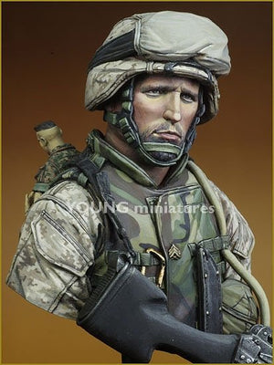 Young Miniatures YM1816 USMC Fallujah Iraq 2004 1/10 – immagine 8