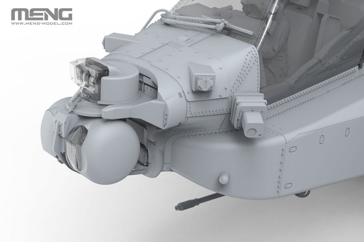 Maquette Meng QS-005S AH-64 D Saraf - Hélicoptère d&amp;#39;attaque lourd (Force aérienne israélienne) avec figurines 1/35 – image 7