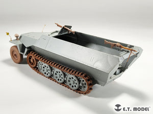 E.T. Model P35-405 WWII German Sd.kfz.251/Sd.kfz.11 Track links &amp;amp; Sprockets Early 3d Printed 1/35 – immagine 9