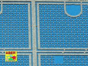 Aber 35G15 Grilles for german tank Sd.Kpz. 181 Tiger I 1/35 – immagine 3