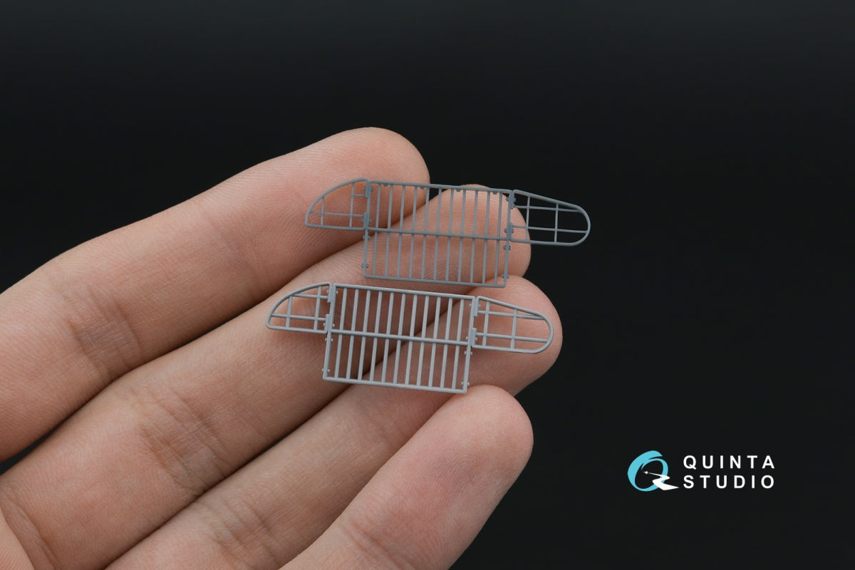 Quinta Studio QT35010 Dodge WC-54 front grille (Zvezda) 1/35 – image 3