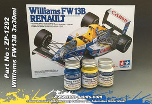 Zero Paints ZP-1292 Williams Renualt FW13B - 3x30ml – immagine 2