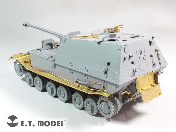 E.T. Model E35-189 WWII German Elefant Schwerer Jagdpanzer Basic (For DRAGON Kit) 1/35 – immagine 3