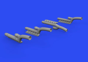 Eduard 648606 Bf 110G-4 exhaust stacks for Eduard 1/48 – immagine 2
