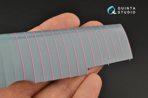 Quinta Studio QP48003 Magenta rip tapes for Fokker Dr.(F)I-D.VII 1/48 – immagine 2
