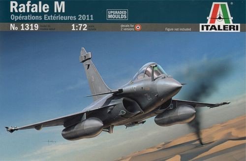 Italeri 1319 Rafale M Operations Exterieures 2011 1/72