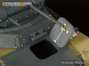 Maquette Voyager PE35280, char allemand Pz.Kpfw.II Ausf.A/B/C de la Seconde Guerre mondiale pour TAMIYA 35292, échelle 1/35 – image 9