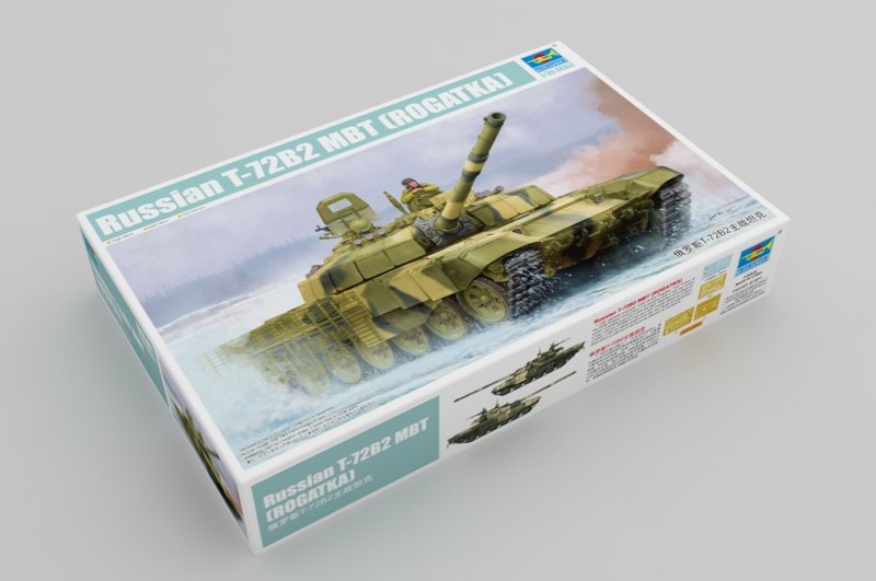 Trumpeter 09507 Russian T-72B2 MBT (ROGATKA) 1/35 – immagine 2