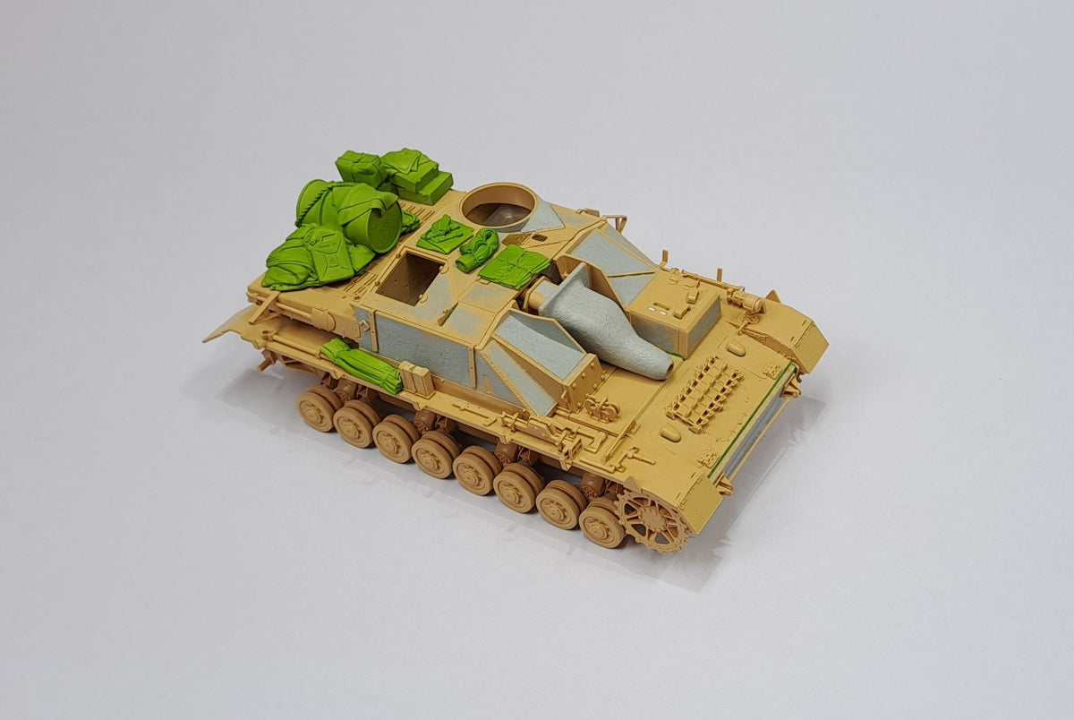 Eureka XXL ER-3574 Stowage Set for Sturmgeschütz IV (RFM) 1/35 – immagine 3