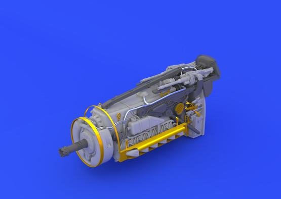 Eduard 648250 Bf 109G-6 engine &amp;amp; fuselage guns 1/48 EDUARD – zdjęcie 6