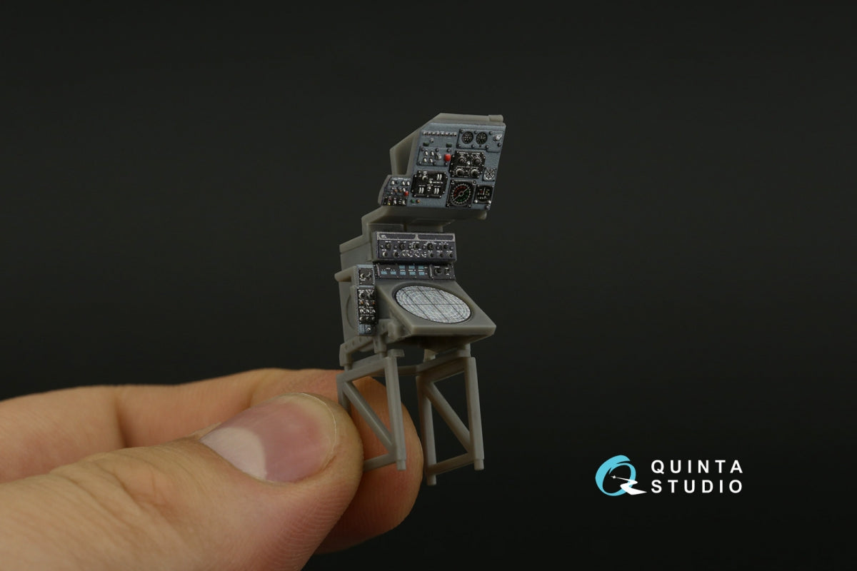 Quinta Studio QD48430 Westland Sea King HAS.5 3D-Printed &amp;amp; coloured Interior on decal paper (Airfix) 1/48 – immagine 11