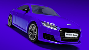 Airfix 6054 QUICKBUILD Audi TT Coupe - Blue – image 6