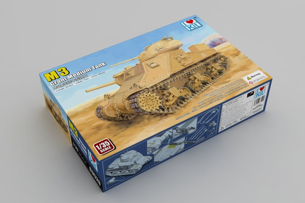 I Love Kit 63520 M3 Grant Medium Tank 1/35 – Bild 2