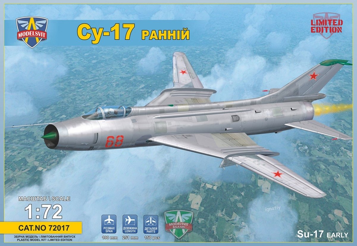 Maquette Modelsvit 72017 Sukhoi Su-17 Première version 1/72
