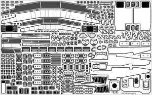 Pontos 23007F1 HMS RODNEY 1942 Detail Up Set 1/200 – zdjęcie 35