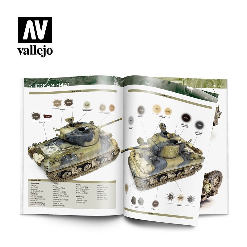 Vallejo 75019 WWII US ARMY in Europe and the Pacific - ENGLISH/SPANISH – immagine 4