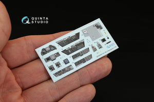 Quinta Studio QD48049 F/A-18E 3D-Printed &amp;amp; coloured Interior on decal paper (for Hasegawa kit) 1/48 – Bild 7