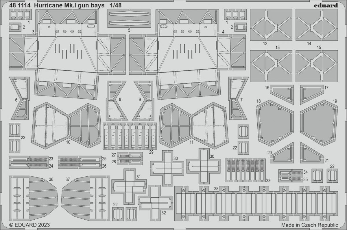Eduard BIG49380 Hurricane Mk. I Hobby Boss 1/48 – Bild 3