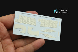 Quinta Studio QP32015 F-16 block 30/32 reinforcement plates (Academy) 1/32 – zdjęcie 2