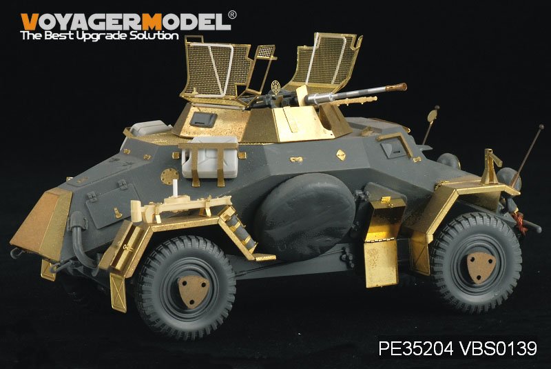 Voyager Model PE35204 WWII Sd.Kfz 222 4Rad for TAMIYA 1/35 – Bild 6