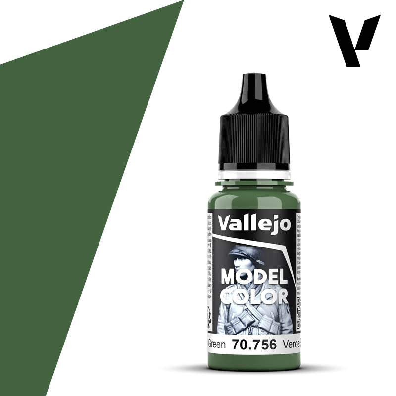 Vallejo 70756 Splinter Green - Model Color 18ml