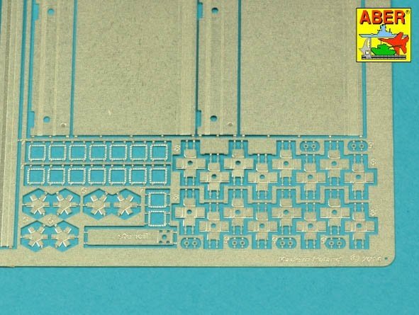 Aber 16143 Tiger I, E Tunezyjski z 501 Abt.- boczne błotniki 1/16 – immagine 6