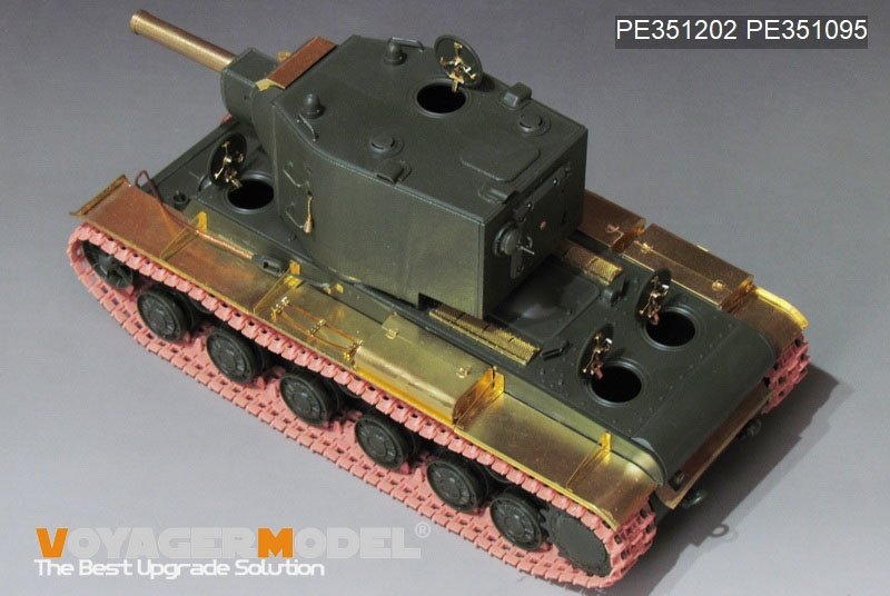 Voyager Model PE351202 WWII Russian KV-2 Basic (B ver include Gun Barrel) (For TAMIYA 35375) 1/35 – image 4