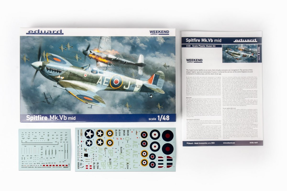 Eduard 84186 Spitfire Mk. Vb mid 1/48 – imagen 2