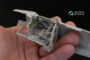 Quinta Studio QD32024 A6M2b (Mitsubishi prod.) 3D-Printed &amp;amp; coloured Interior on decal paper (for Tamiya kit) 1/32 – immagine 6