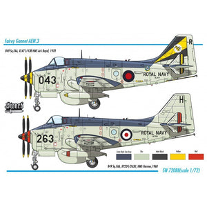 Sword 72088 Gannet AEW.3 with PUR operator interior set 1/72 – Bild 2