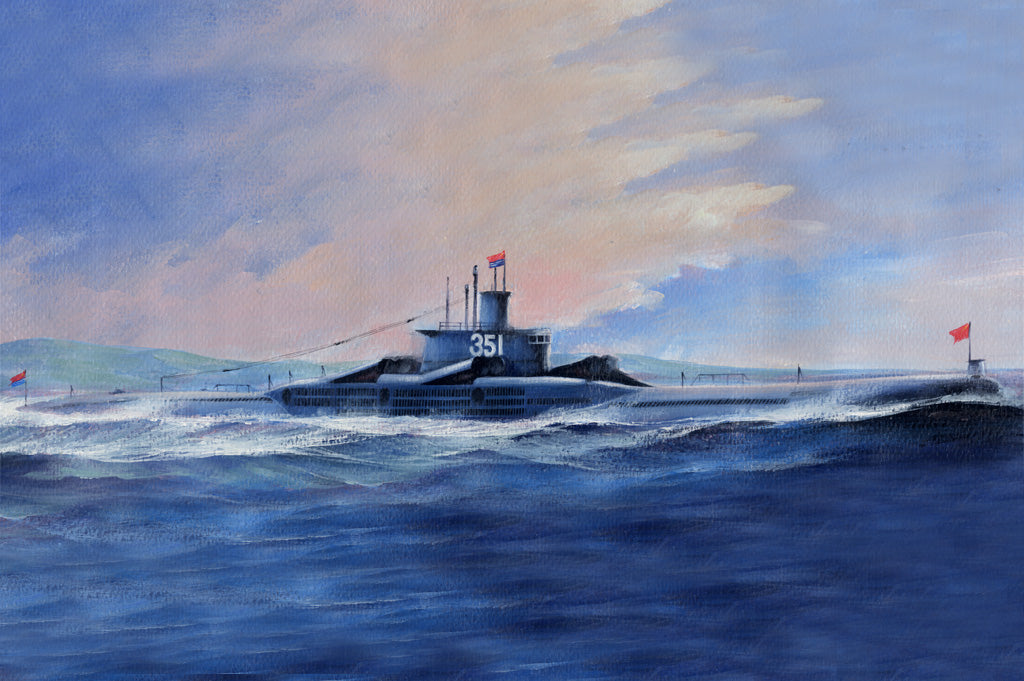 Hobby Boss 83516 PLA Navy Type 033G Wuhan Class 1/350