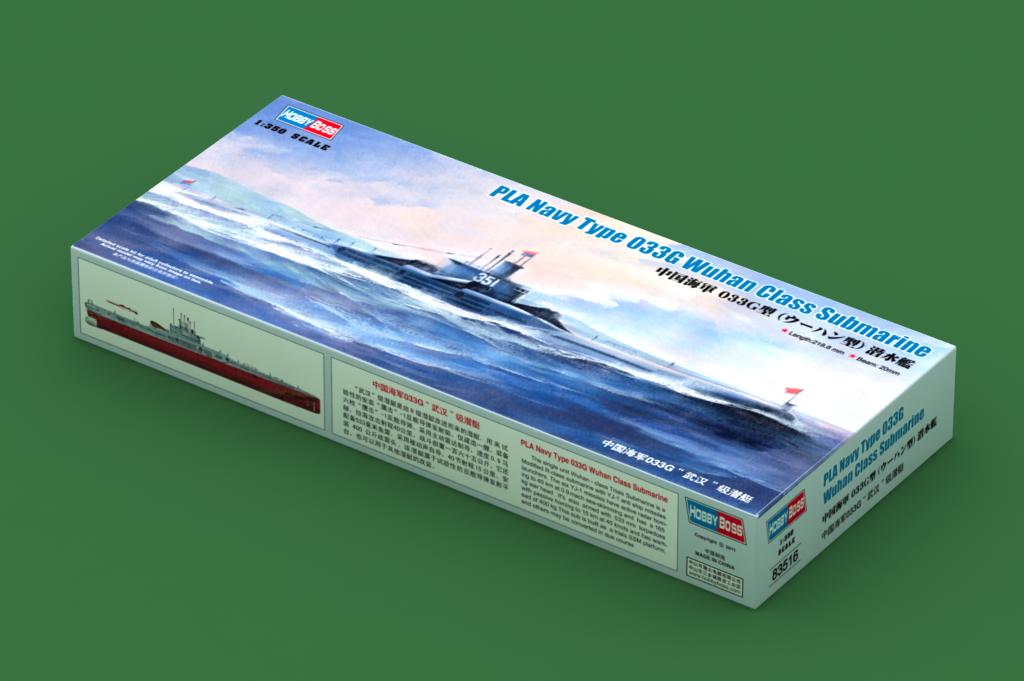Hobby Boss 83516 PLA Navy Type 033G Wuhan Class 1/350 – Bild 2