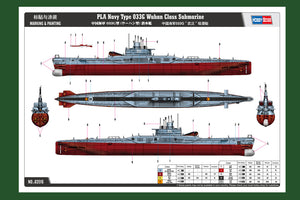 Hobby Boss 83516 PLA Navy Type 033G Wuhan Class 1/350 – Bild 4