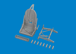 Eduard 624007 Spitfire Mk. VIII/ Mk. IX seat PRINT AIRFIX 1/24 – zdjęcie 3