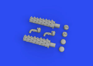 Eduard 648762 Beaufighter exhausts PRINT TAMIYA 1/48 – Bild 2