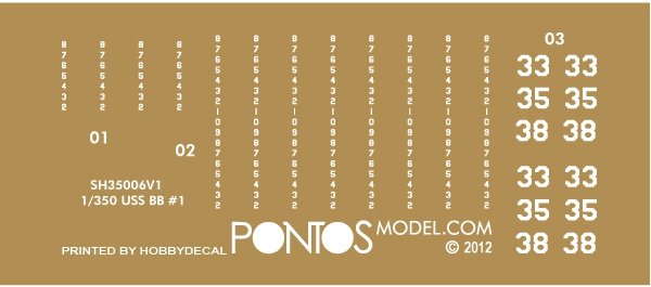Pontos 35017F1 USS CA-35 Indianapolis 1945 Detail Up Set 1/350 – immagine 16